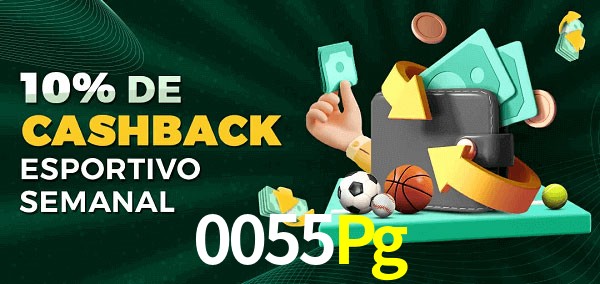 10% de bônus de cashback na 0055Pg